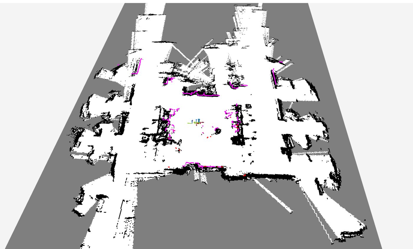 RTAB-Map occupancy grid of the lab